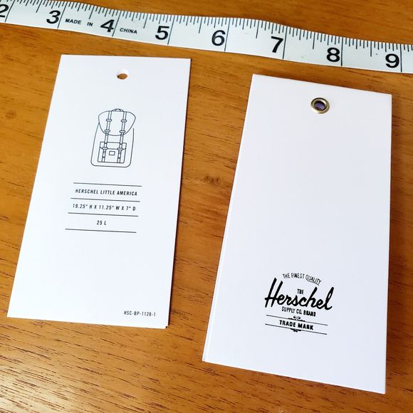 Herschel Little America Backpack Tropical Flowers Graphic Black 25L Travel Bag - Picture 10 of 12